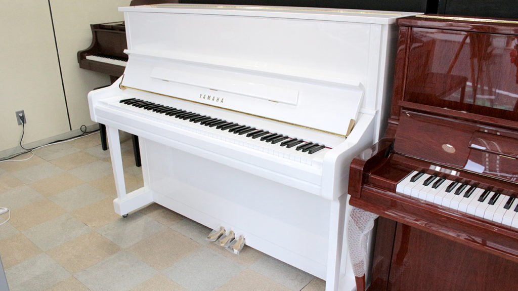 新品アップライトピアノ ヤマハYU11-WHホワイト外装塗色 | スガナミ ...